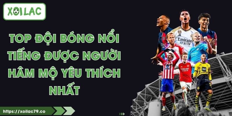Top Đội Bóng Nổi Tiếng Được Người Hâm Mộ Yêu Thích Nhất 1 Top Đội Bóng Nổi Tiếng Được Người Hâm Mộ Yêu Thích Nhất